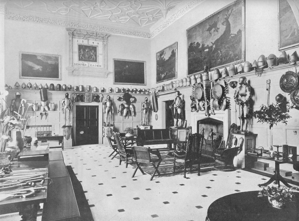 Parham Park, Sussex - Lord Zouche, 1910 by Unbekannt