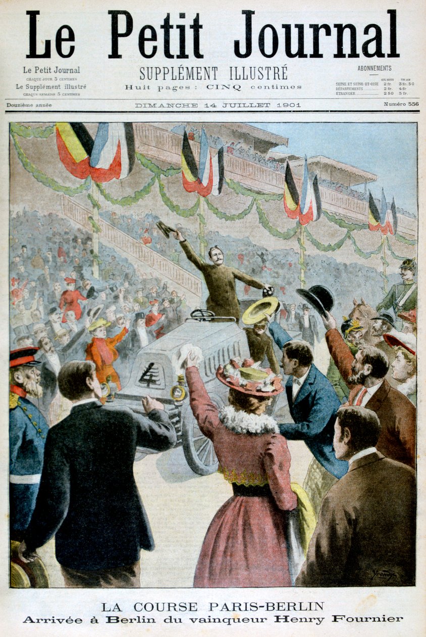 Paris Berlin Yarışı, Kazanan Henry Fournier