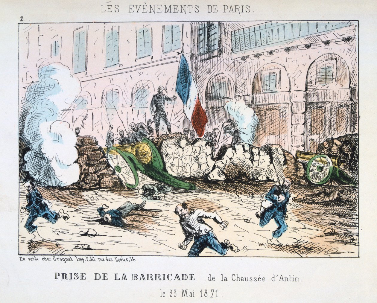 Paris Komünü, 1871 by Unbekannt