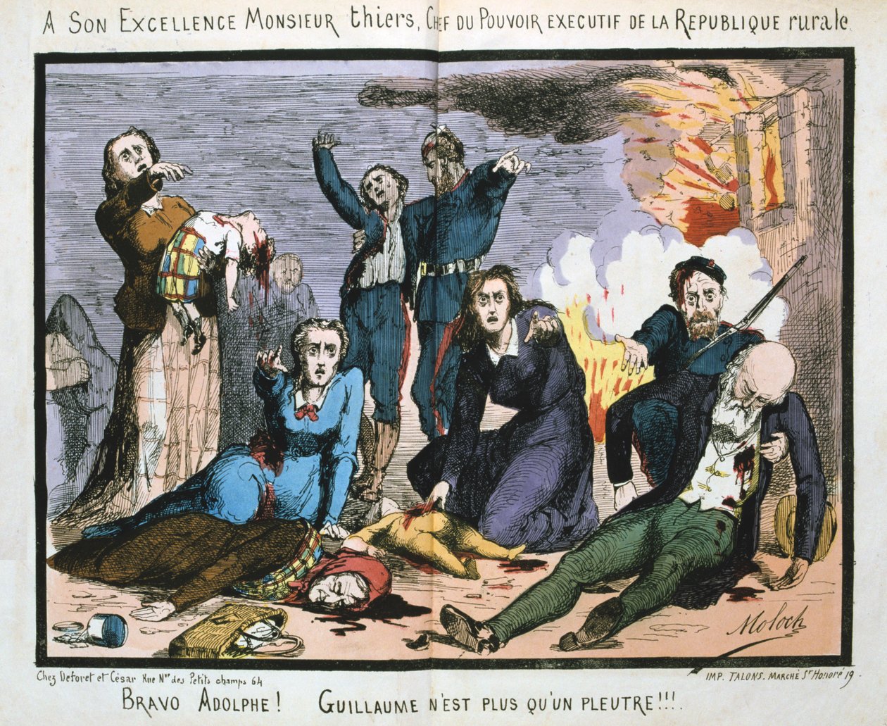 Paris Komünü, 1871 by Unbekannt