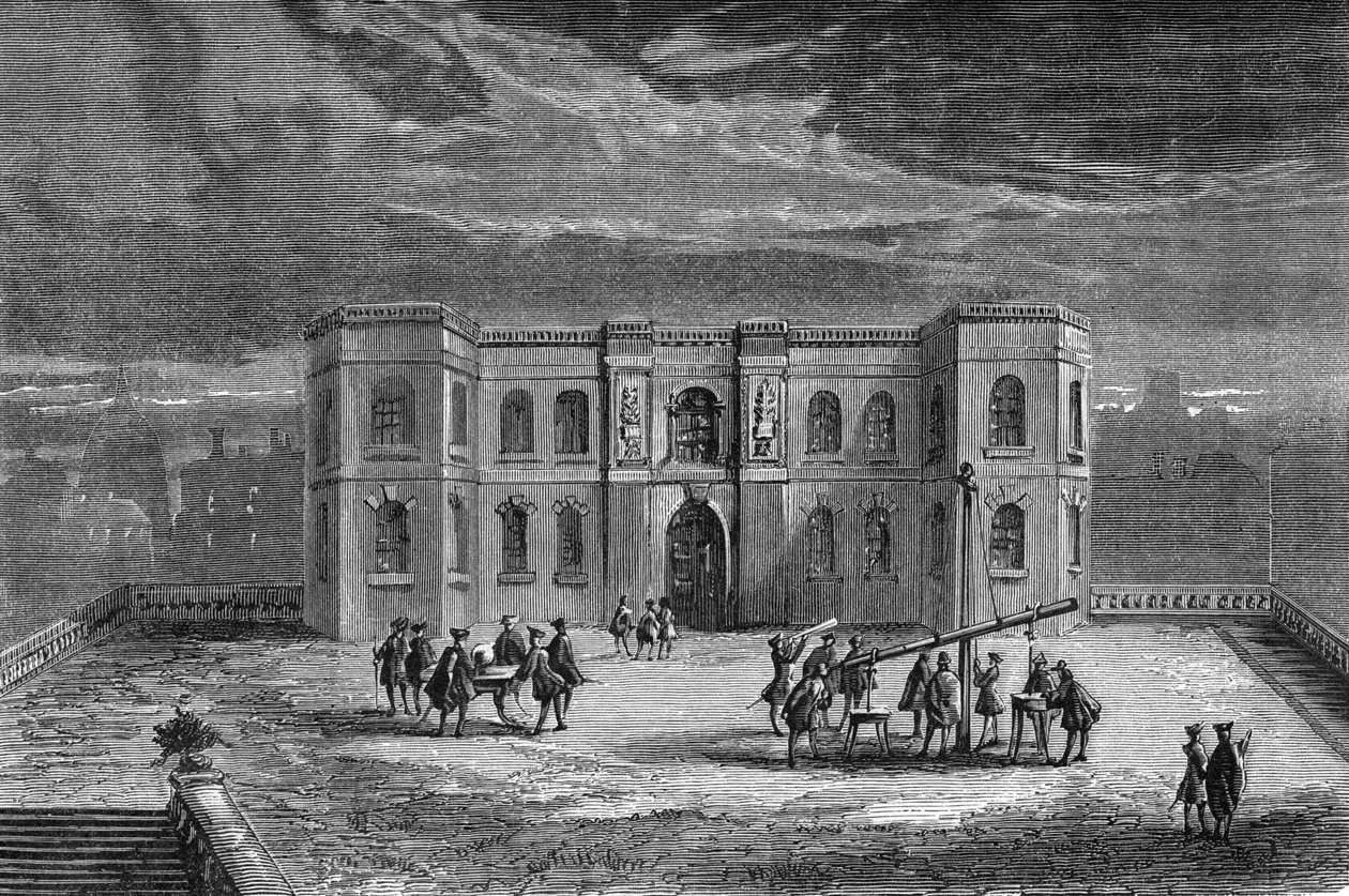 Louis XIV zamanında Paris Gözlemevi, 17. yüzyıl 1870 by Unbekannt