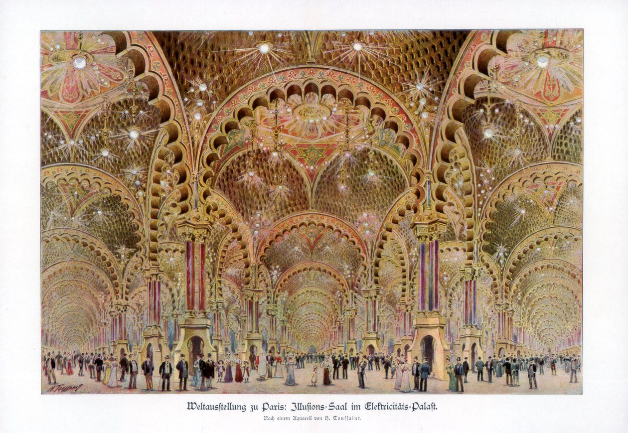 Paris Dünya Fuarı 1889, 1900 by Unbekannt