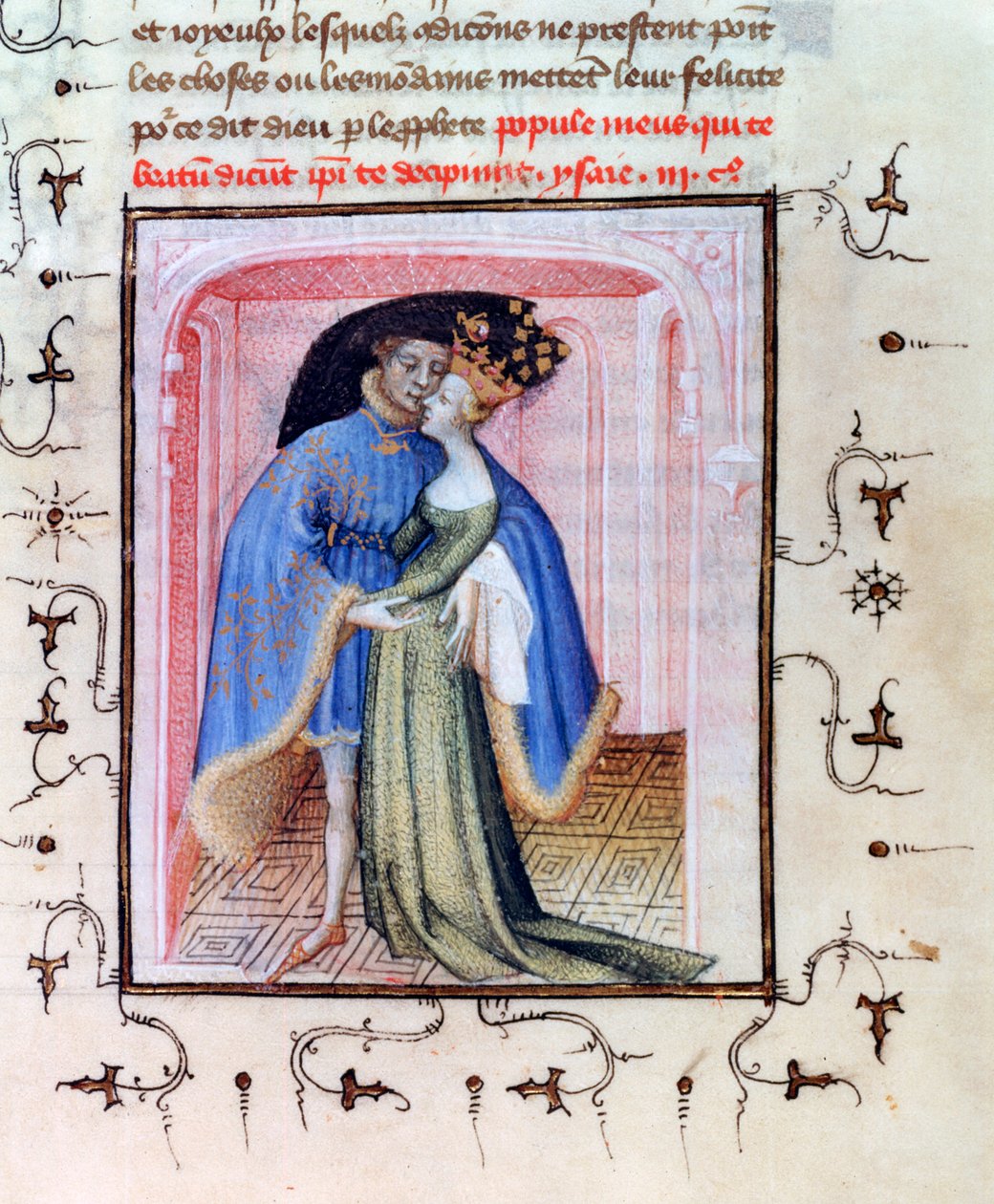 Paris ve Helen, c1406 by Unbekannt