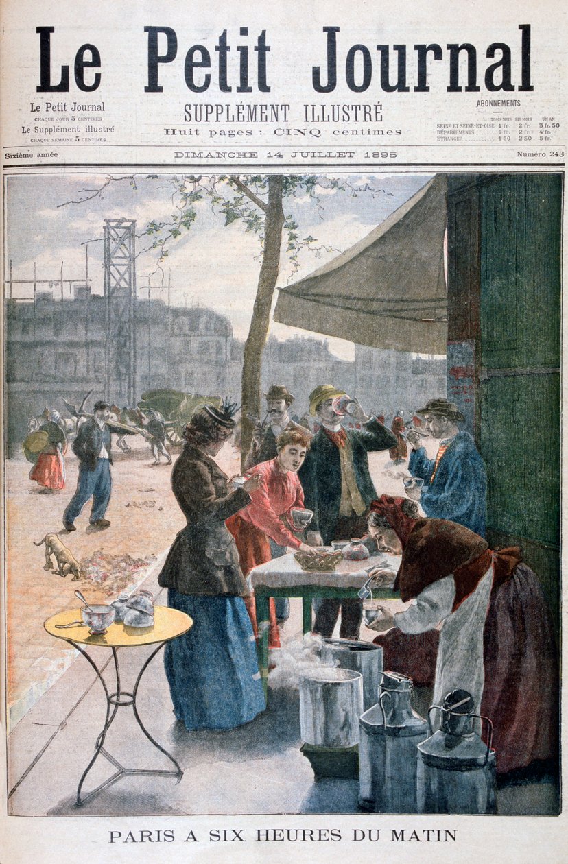 Paris sabah saat altıda, 1895 by Unbekannt