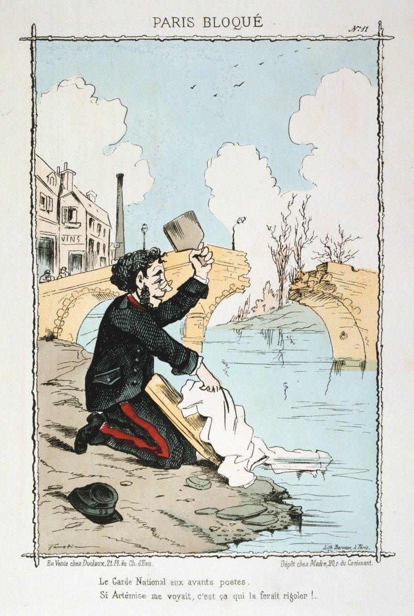 Paris kuşatması, 1870-1871 by Unbekannt