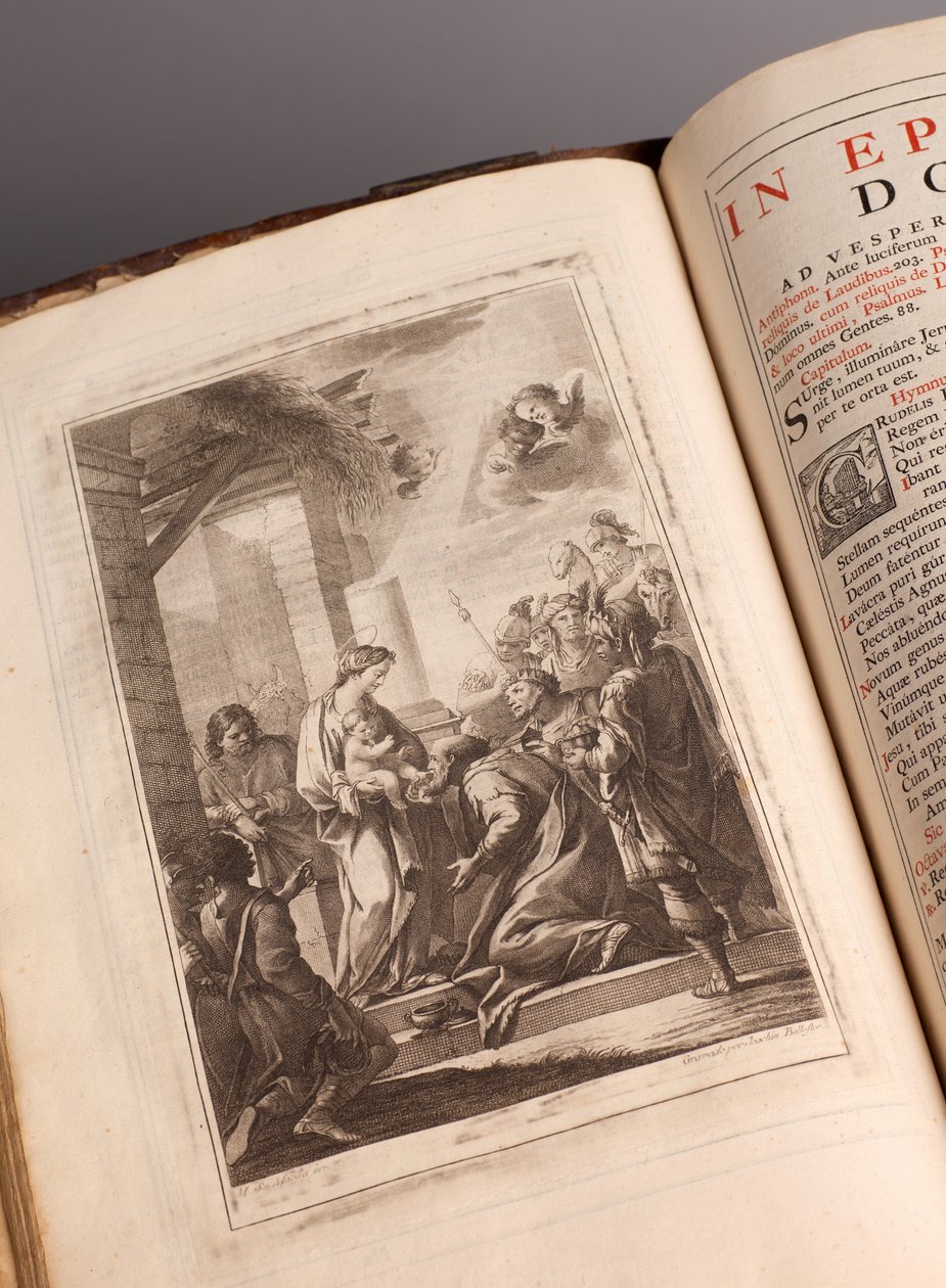 Parish müzesi. Latince Missal. Joachim Ballester