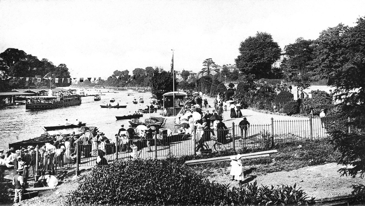 Parkers Feribotu, Surbiton, 1909 by Unbekannt