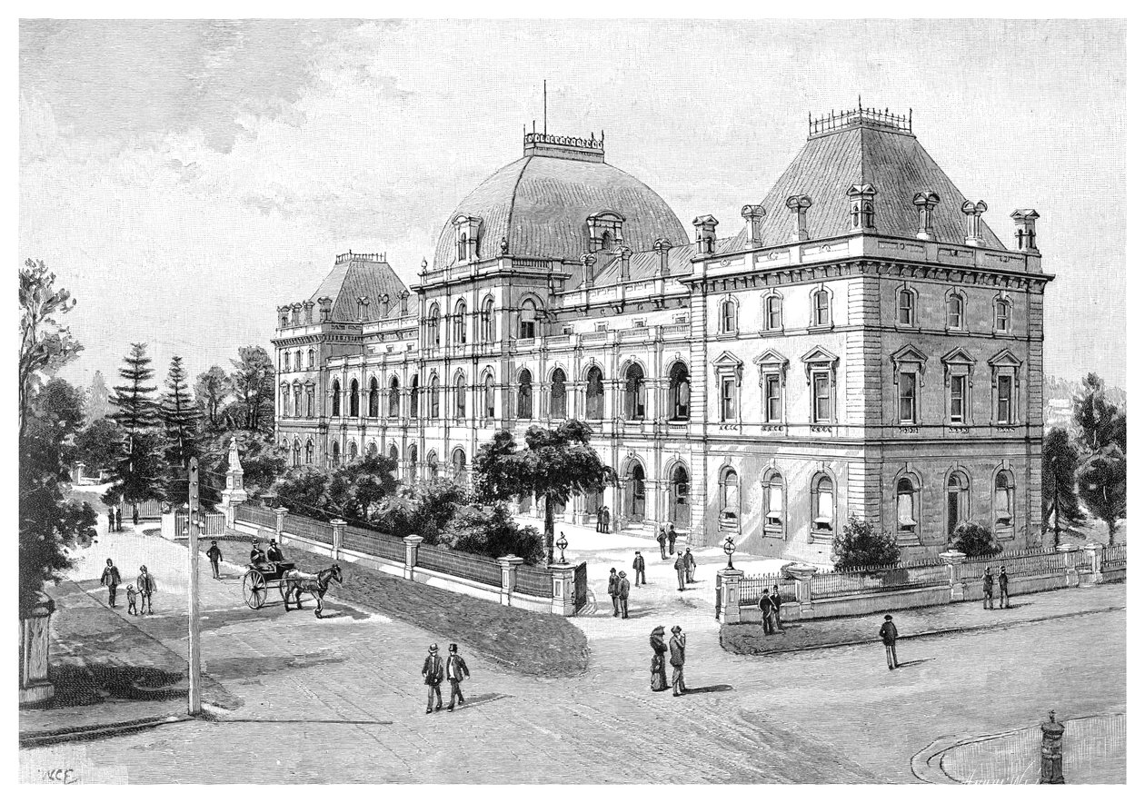 Parlamento Binası, Brisbane, Avustralya, 1886 by Unbekannt