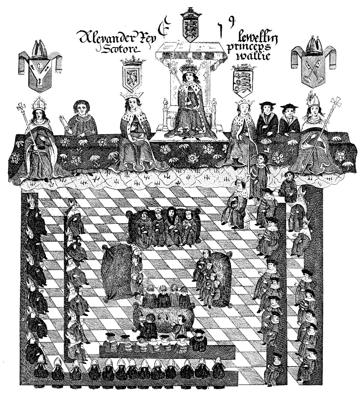 Edward I Parlamentosu, 13. yüzyıl, c1905 by Unbekannt