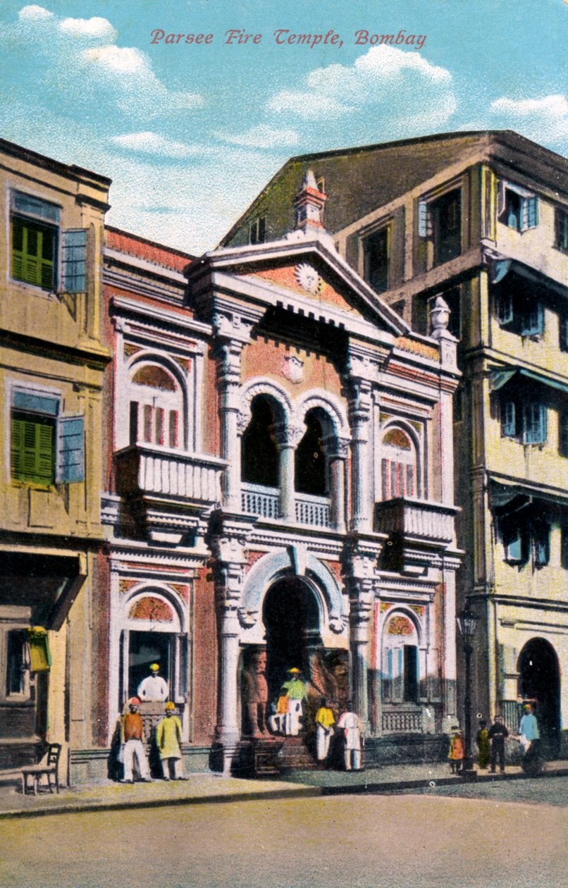 Parsi Ateş Tapınağı, Mumbai, Hindistan, 20. yüzyılın başları by Unbekannt