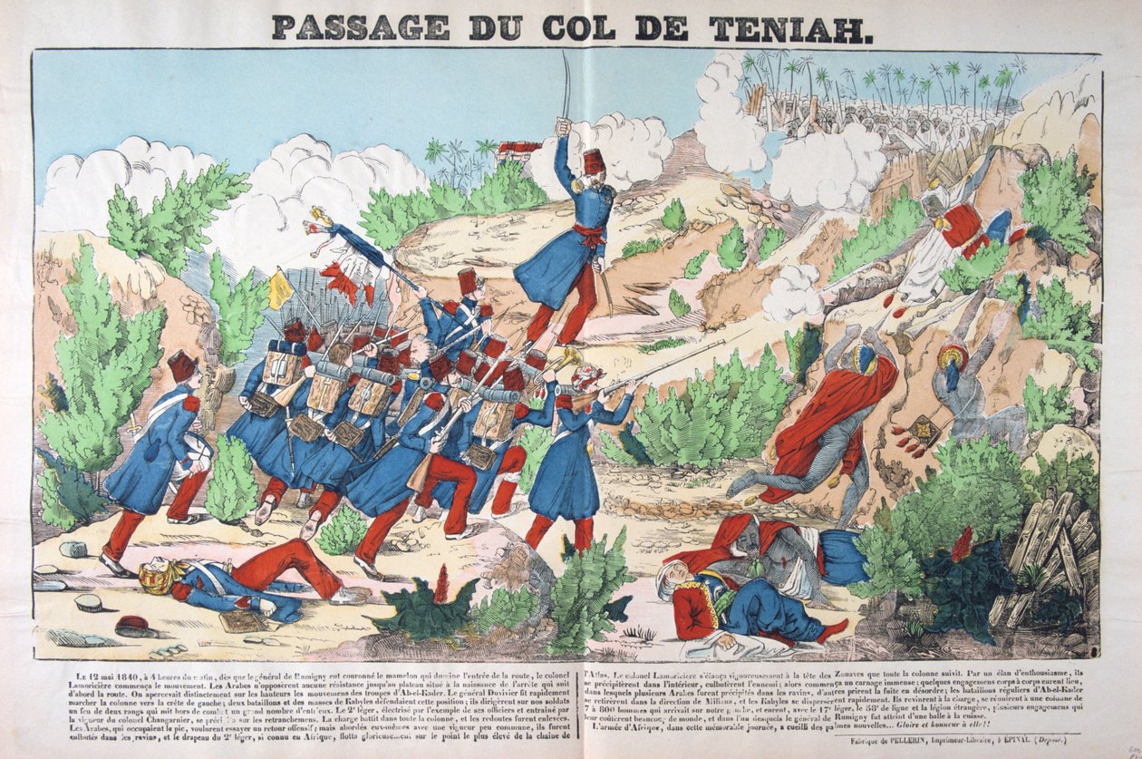 Passage du Col Teniah, Cezayir