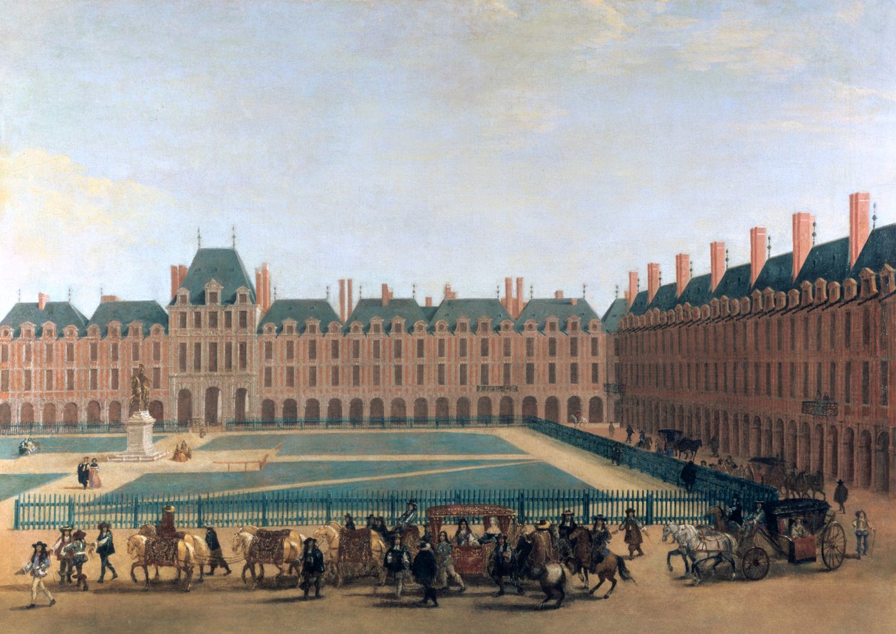 Kral ve Naip Geçidi, Place Royale, c1655. by Unbekannt