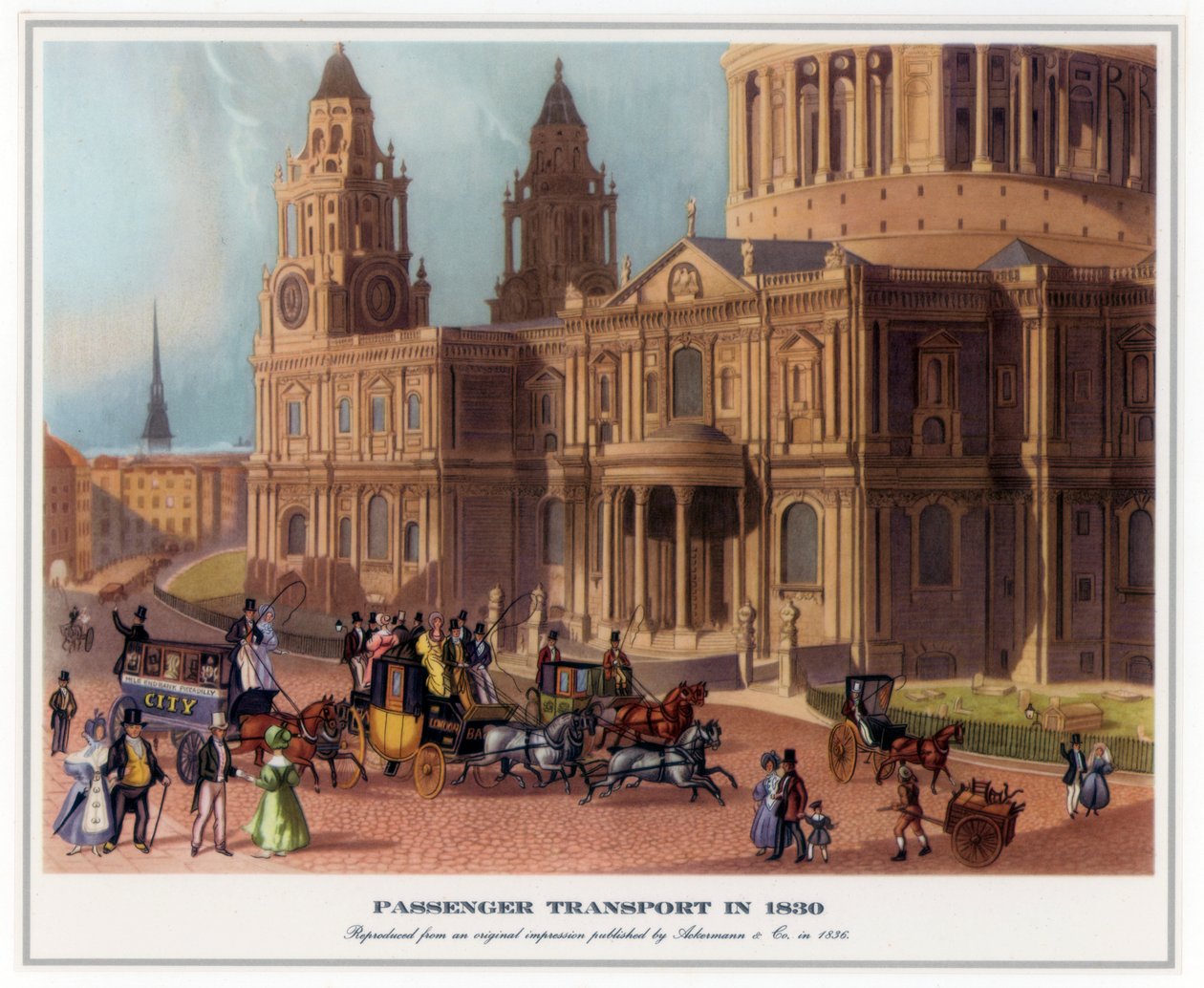 1830'da Yolcu Taşımacılığı, 1836 by Unbekannt