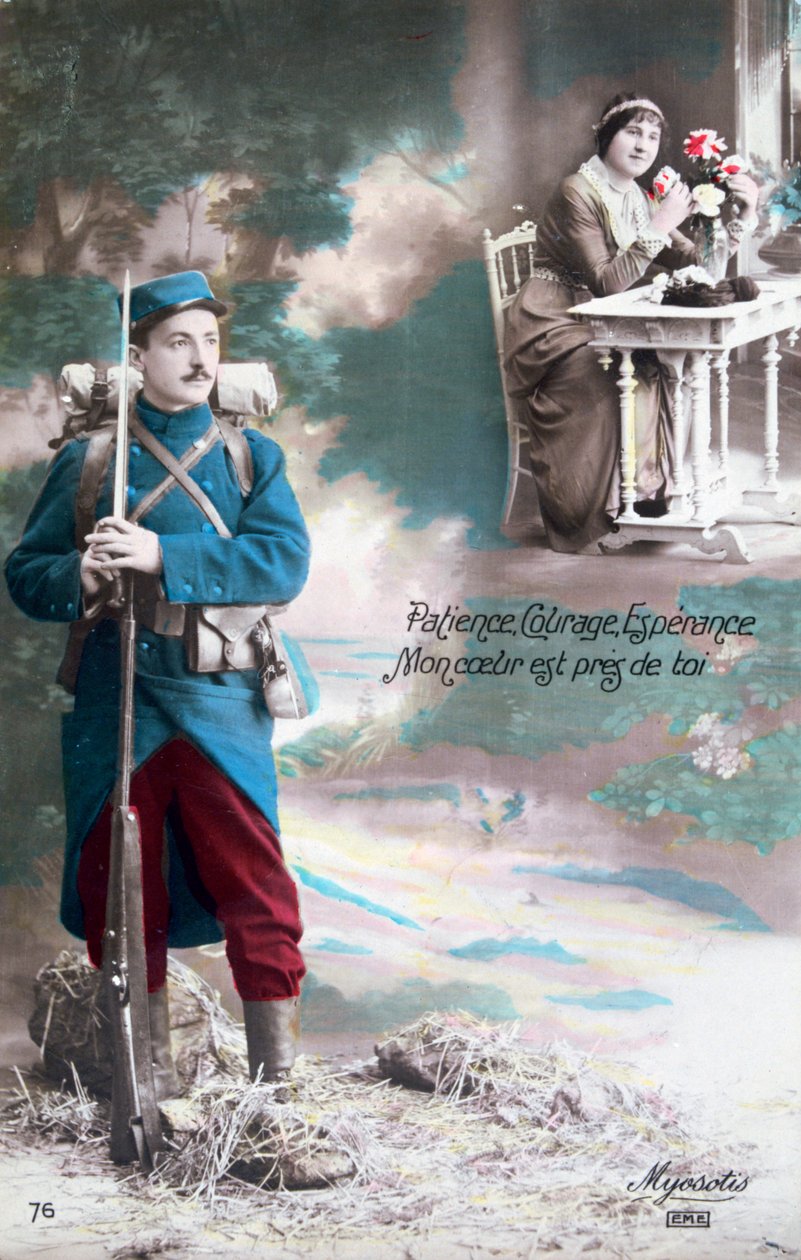 Sabır, cesaret, umut kalbim sana yakın, 1914-1918 by Unbekannt