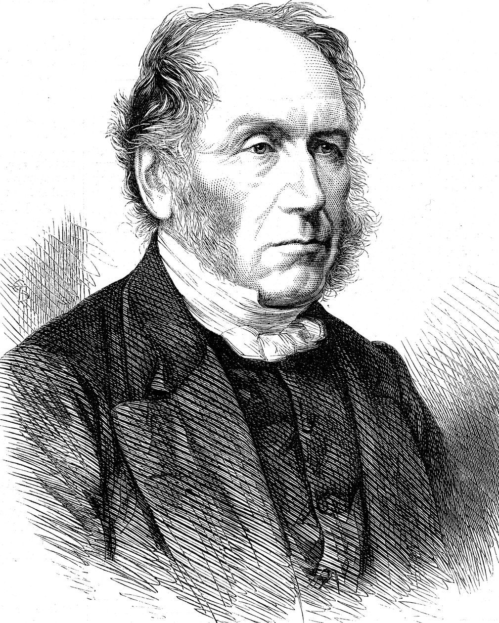 Patrick Bell 1799-1869, İskoç din adamı ve mucit, 1868 by Unbekannt