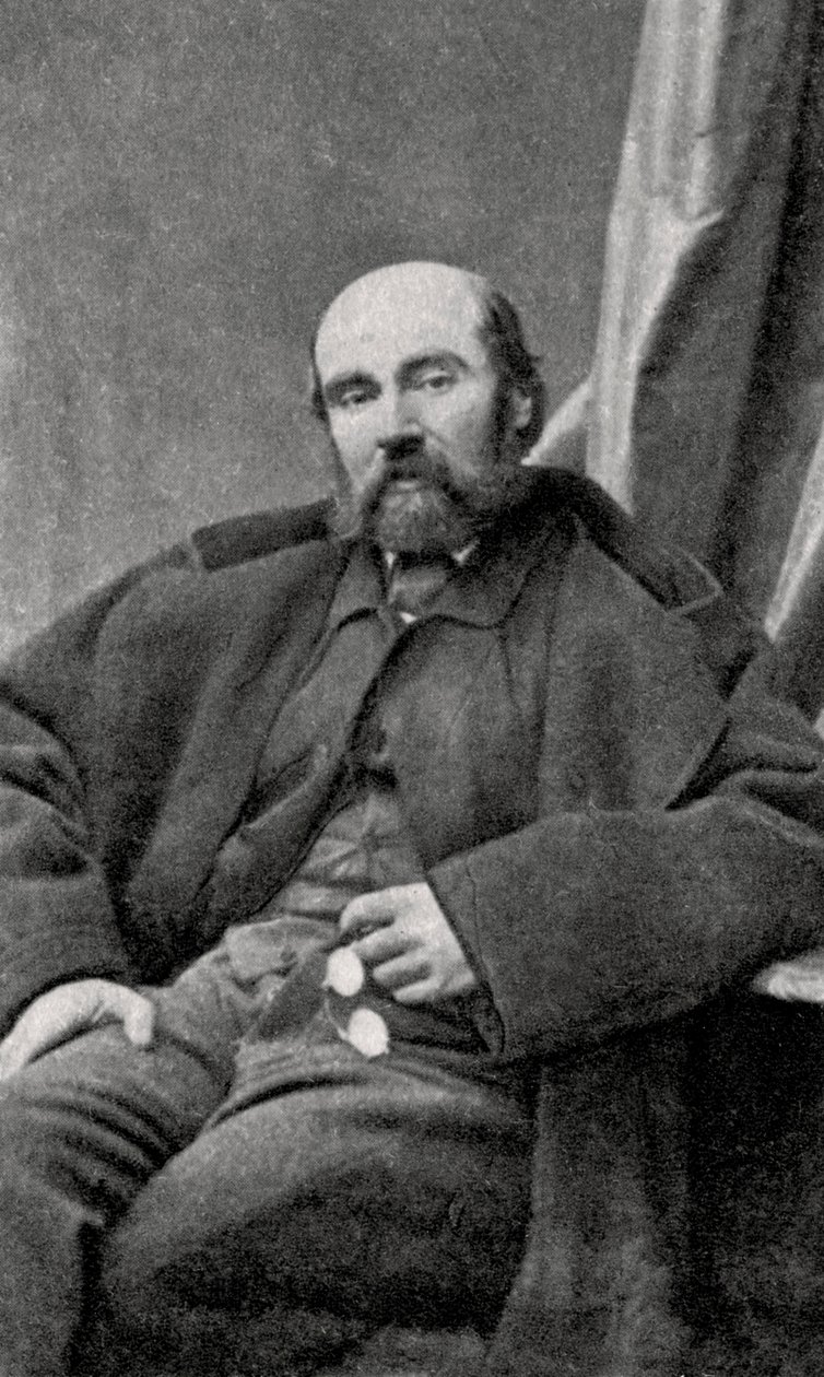 Paul Feval the Elder, Fransız romancı ve oyun yazarı, 1868 by Unbekannt