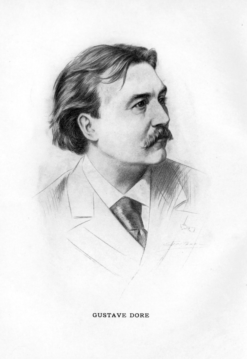 Paul Gustave Dore, Fransız ressam, 1912 by Unbekannt