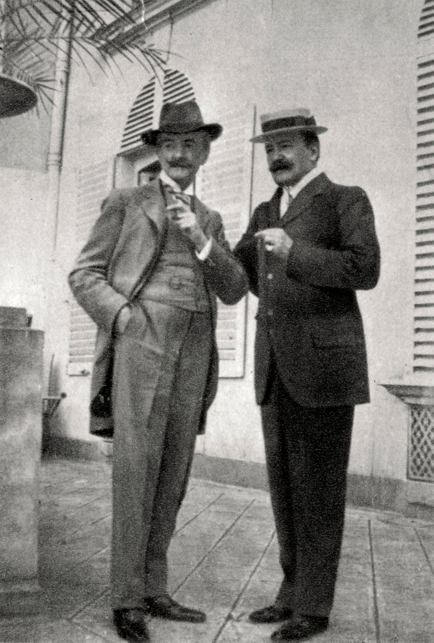 Paul Hervieu ve Marcel Prevost, Fransız yazarlar ve oyun yazarları, 1905 by Unbekannt
