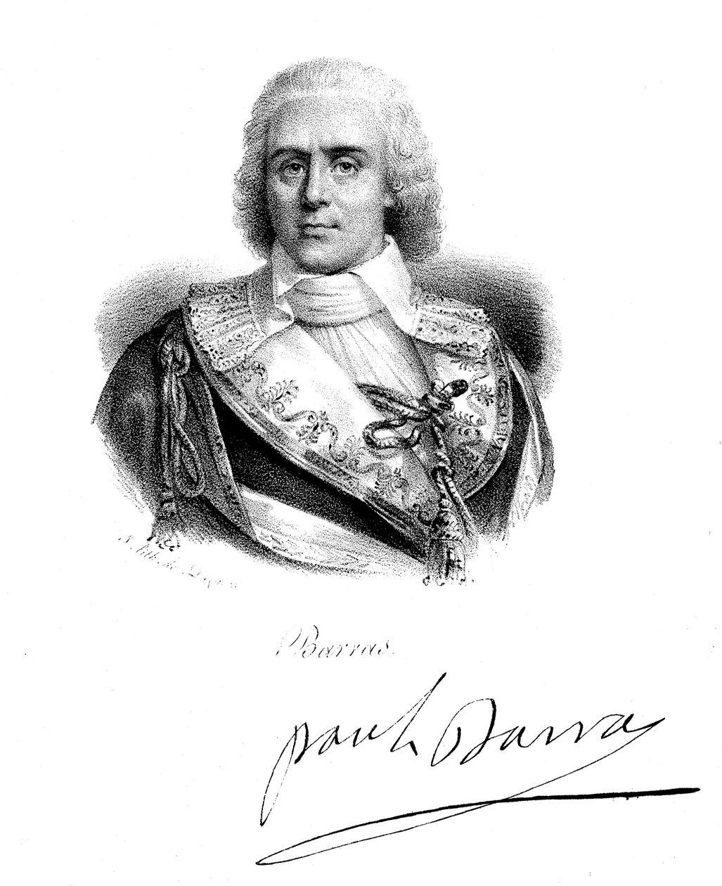 Paul Jean Francois Nicolas, Barras Kontu 1755-1829, Fransız devrimci by Unbekannt