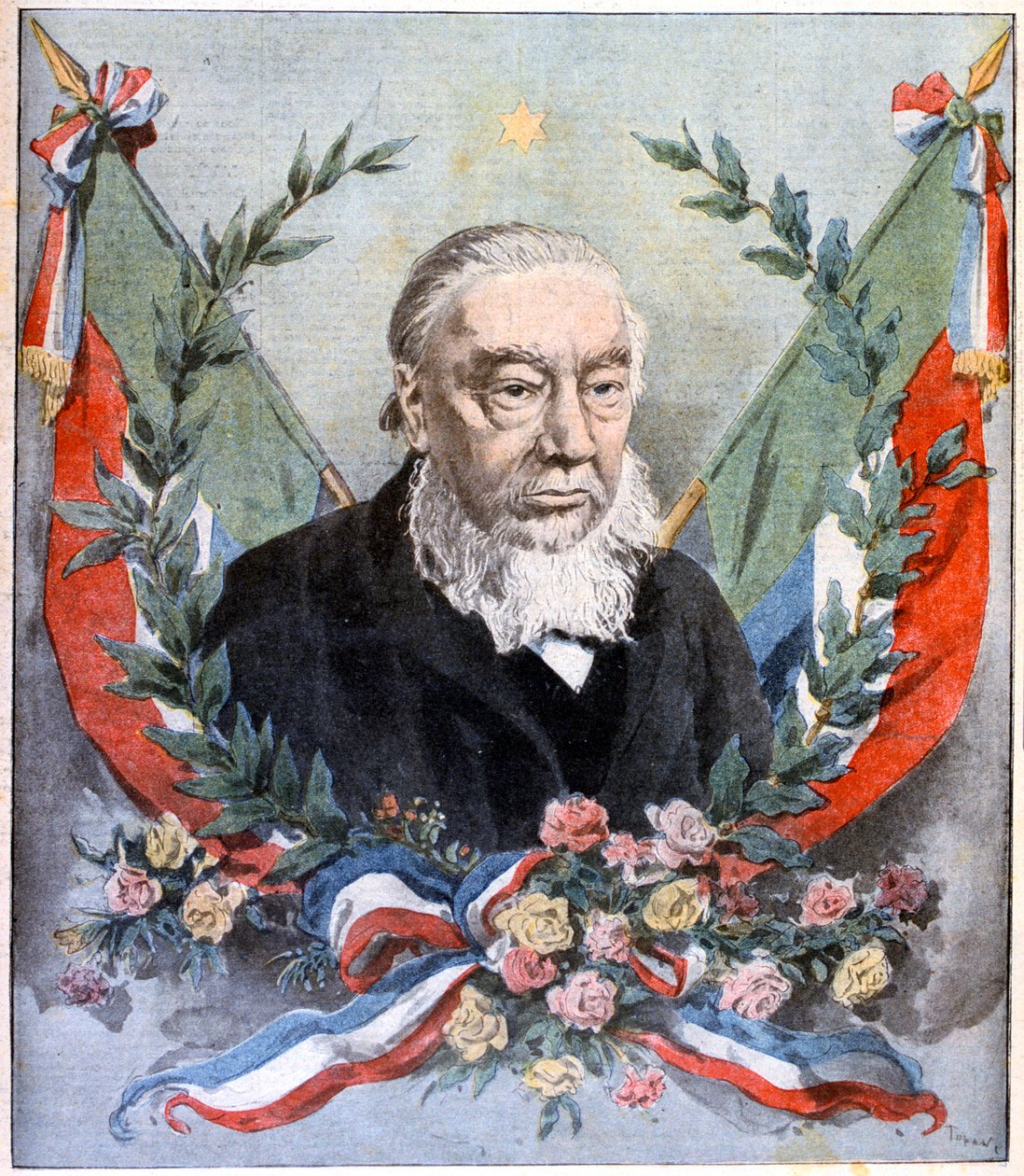 Paul Kruger, Güney Afrikalı politikacı, c1900 by Unbekannt
