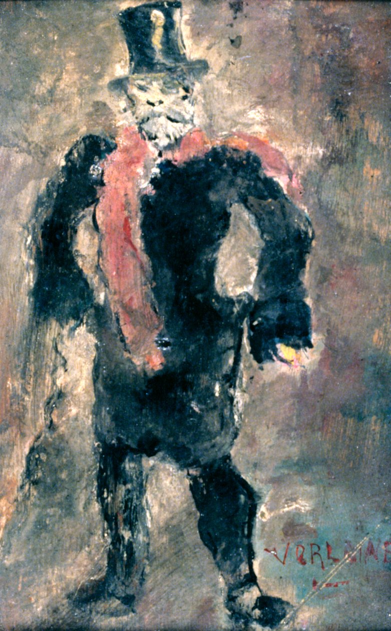 Paul Marie Verlaine, 19. yüzyılın sonlarında by Unbekannt
