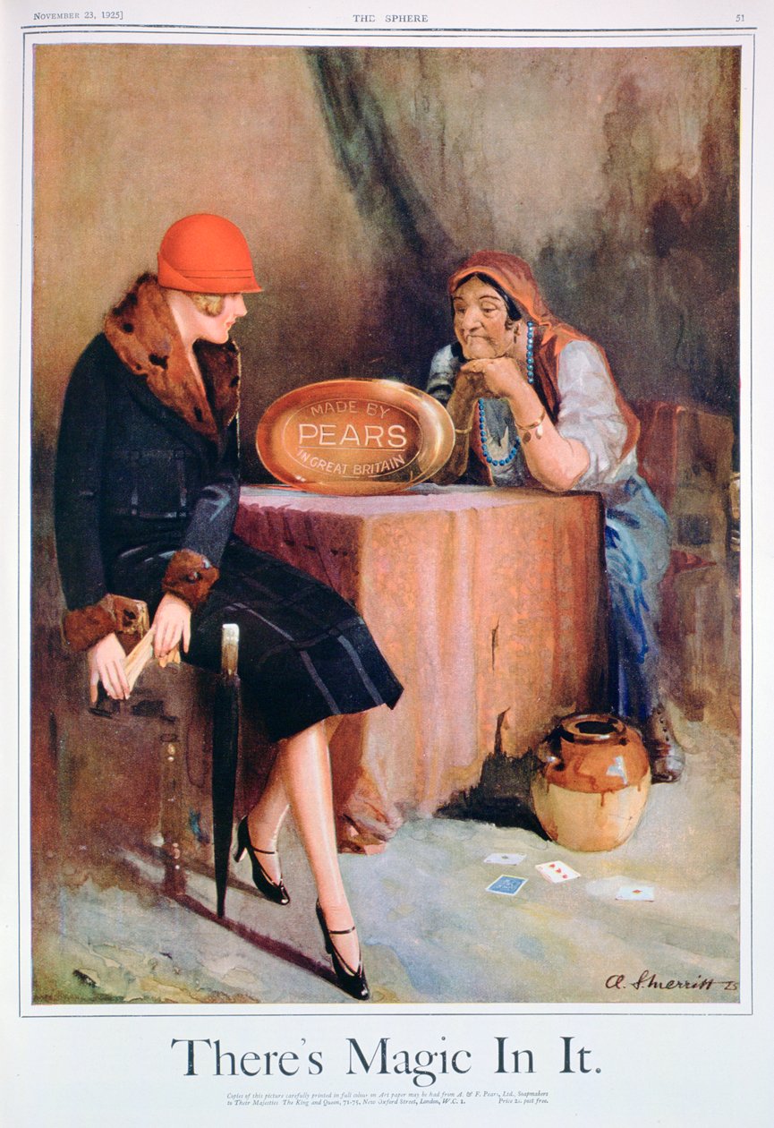 Armut sabunu reklamı, 1925 by Unbekannt
