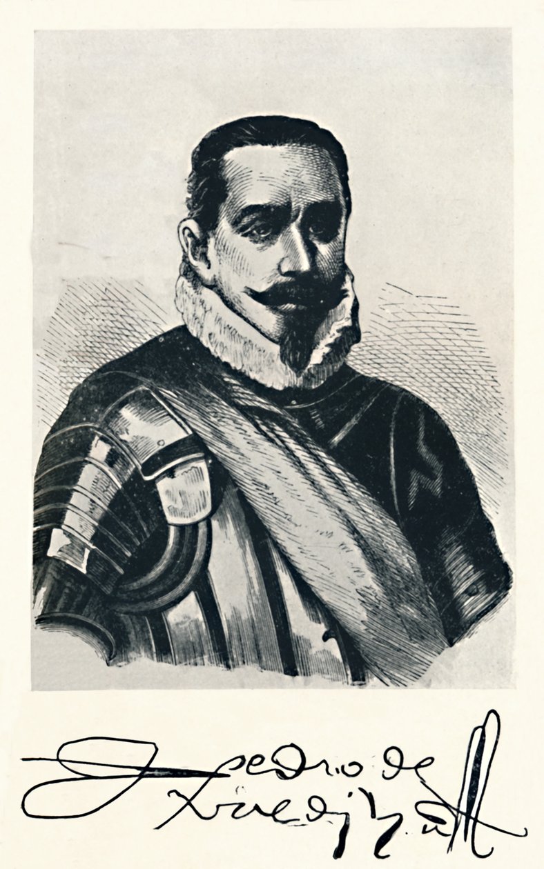 Pedro De Valdivia, c1879, 1911 by Unbekannt