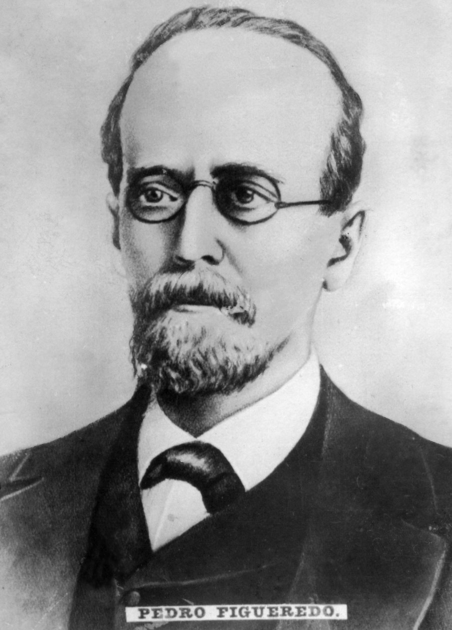 Pedro Felipe Figueedo 1818-1870, Kübalı şair, müzisyen ve özgürlük savaşçısı, c1910 by Unbekannt