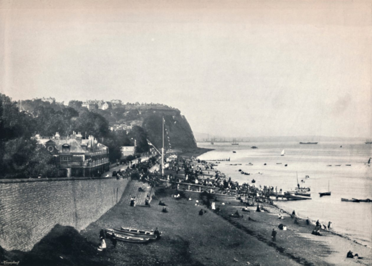 Penarth - Esplanade ve Penarth Başkanı, 1895 by Unbekannt
