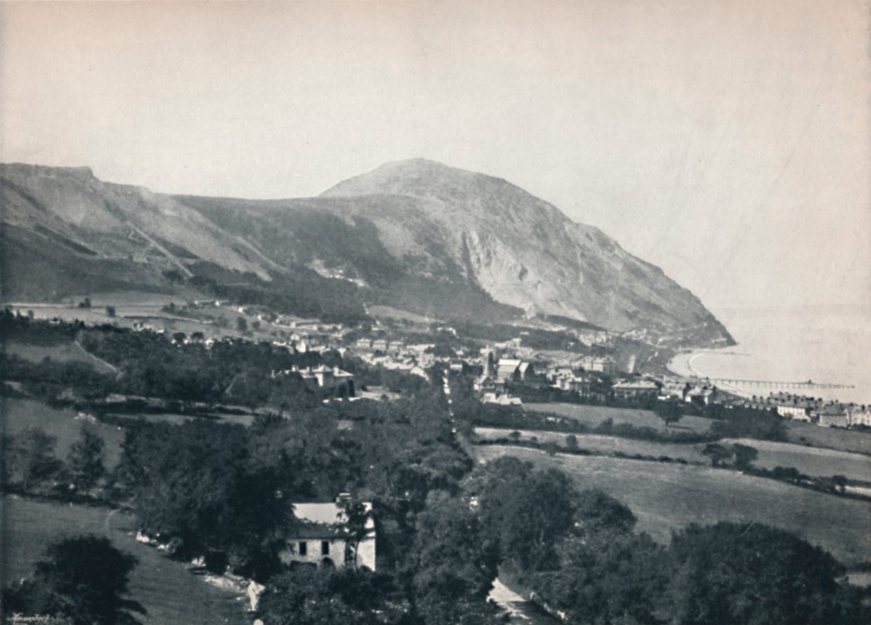 Penmaenmawr - Kasaba, Dağ ve Deniz, 1895 by Unbekannt