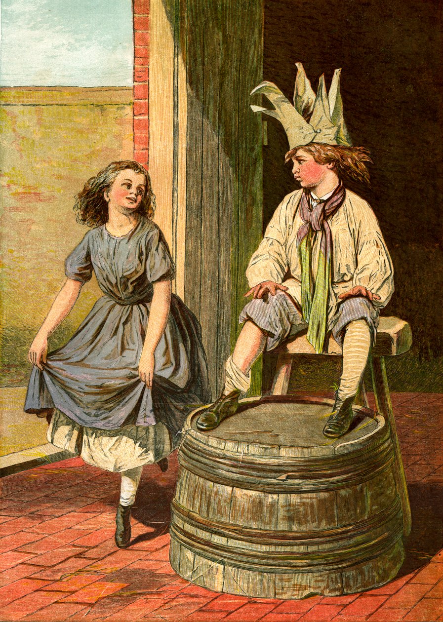 Penny Royal ve Columbine, 1866-1895 by Unbekannt
