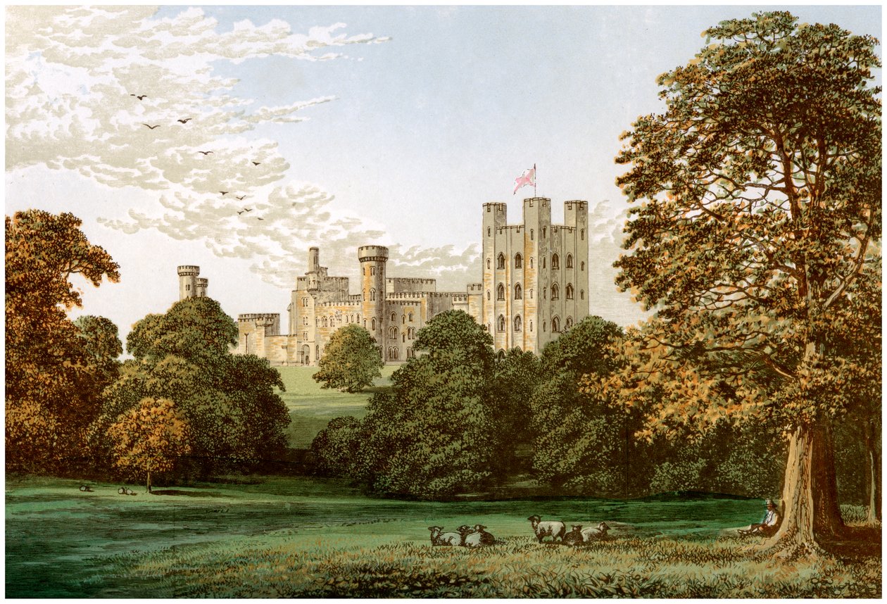 Penrhyn Kalesi, Caernarvonshire, Galler, Lord Penrhyn
