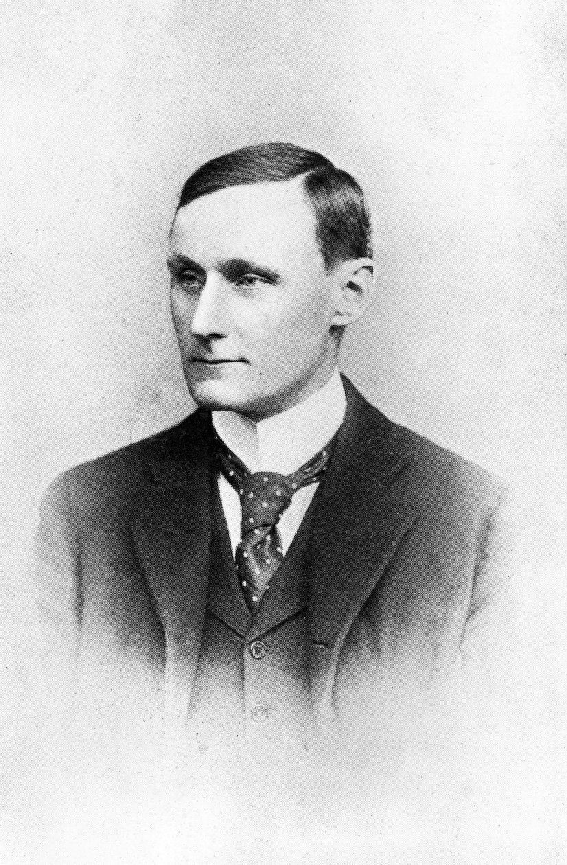 Percy Sinclair Pilcher, İngiliz tasarımcı ve planör havacısı, c 1895 by Unbekannt