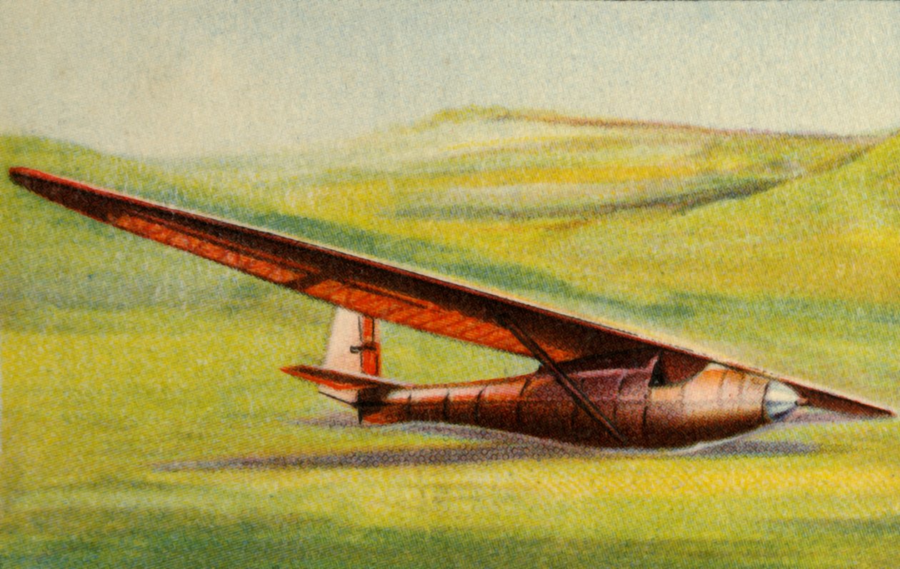 Performans planörü, Grunau Planör Okulu, Almanya, 1931, 1932. by Unbekannt