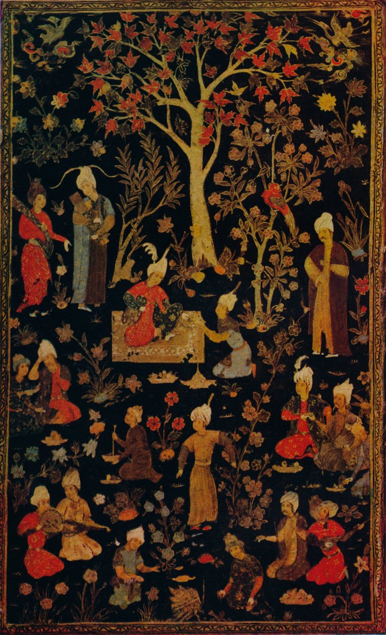 Farsça Kartonpiyer Kitap Kapağı, c1600 by Unbekannt