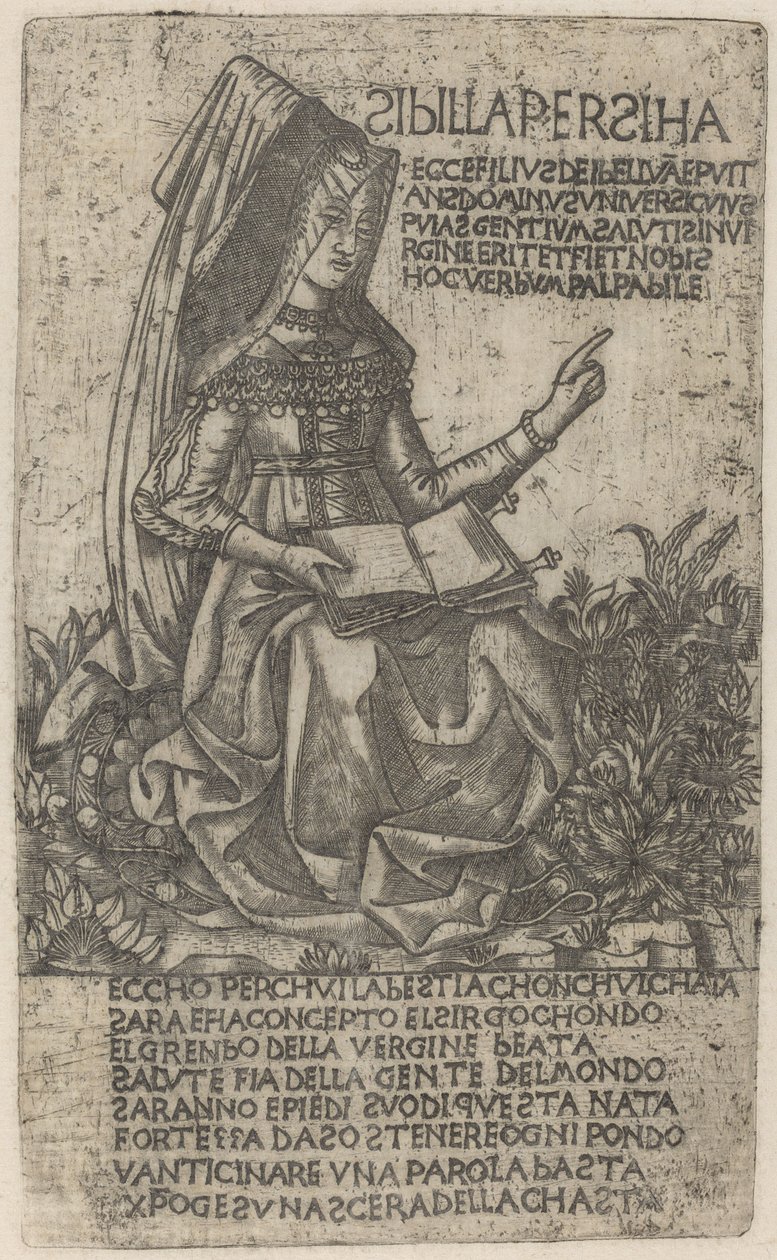 Pers Sibyl, 15. yüzyılın başlarında. by Unbekannt