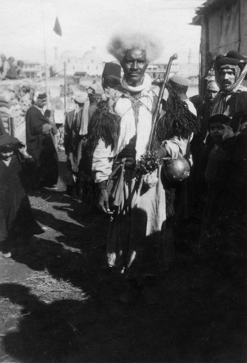 İranlı hacı, Bağdat, Irak, 1917-1919 by Unbekannt