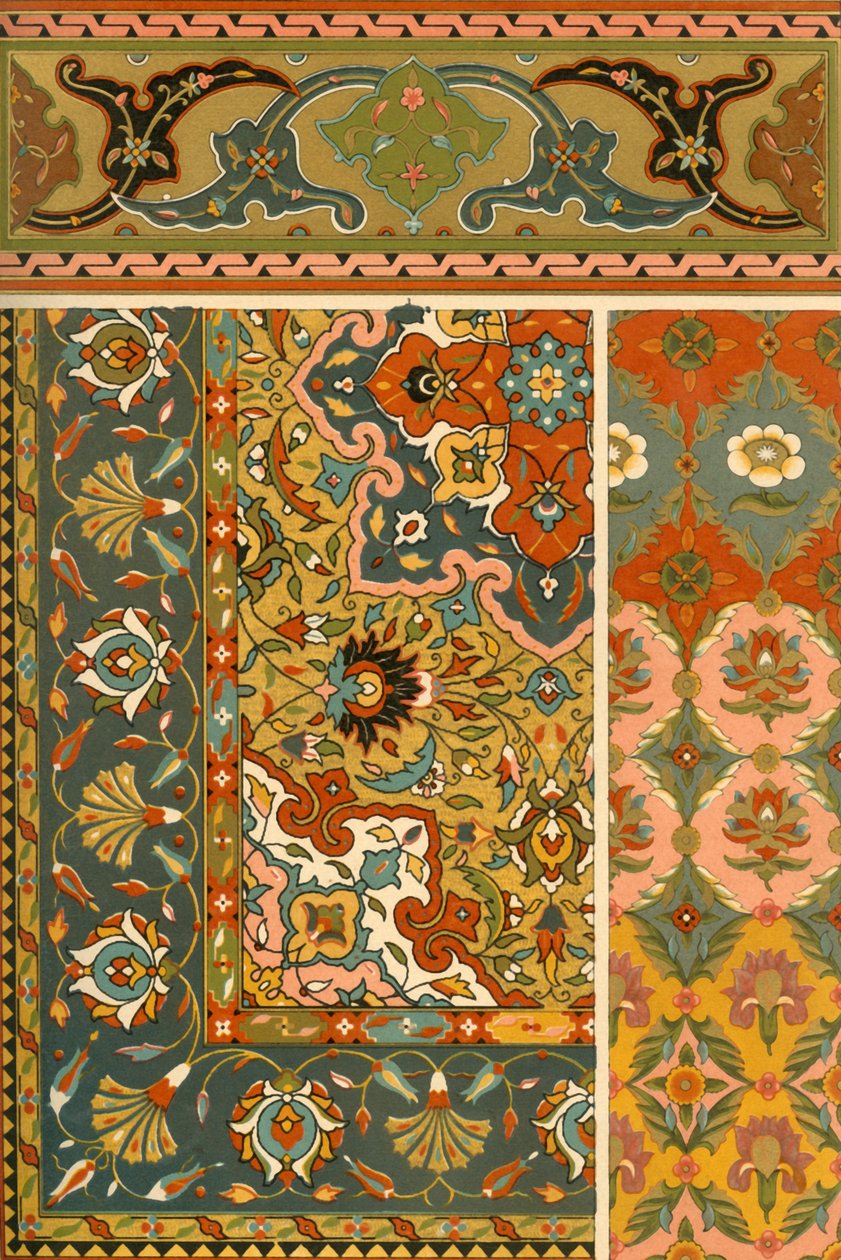 Pers dokuma ve tezhip, 1898. by Unbekannt