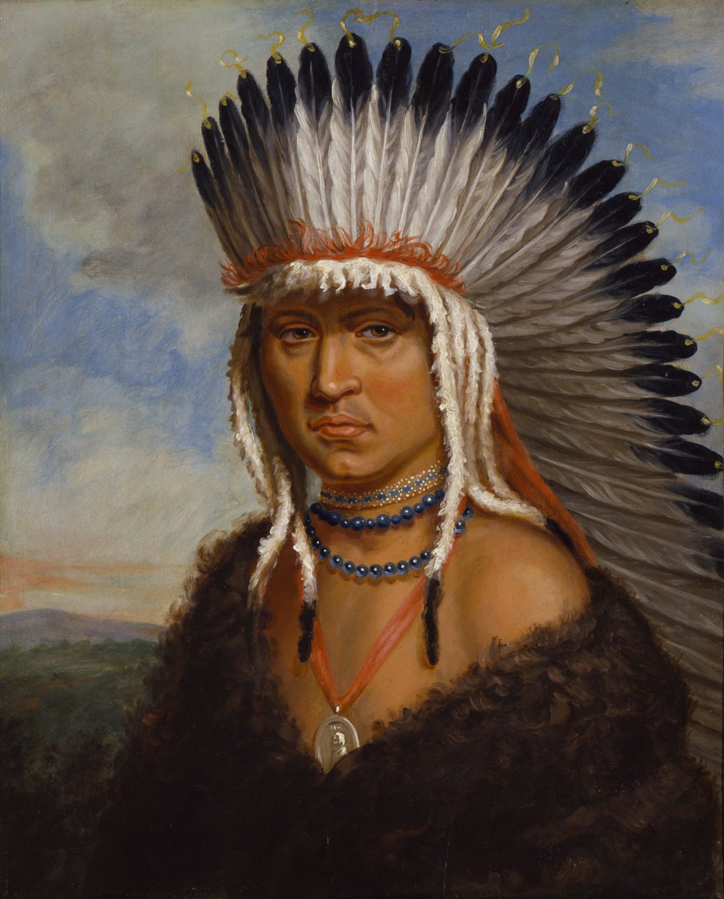 Petelesharro Cömert Şef, yak. 1822. by Unbekannt
