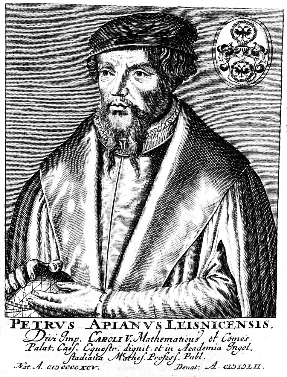 Peter Apian 1495-1552, Alman coğrafyacı, matematikçi ve astronom by Unbekannt