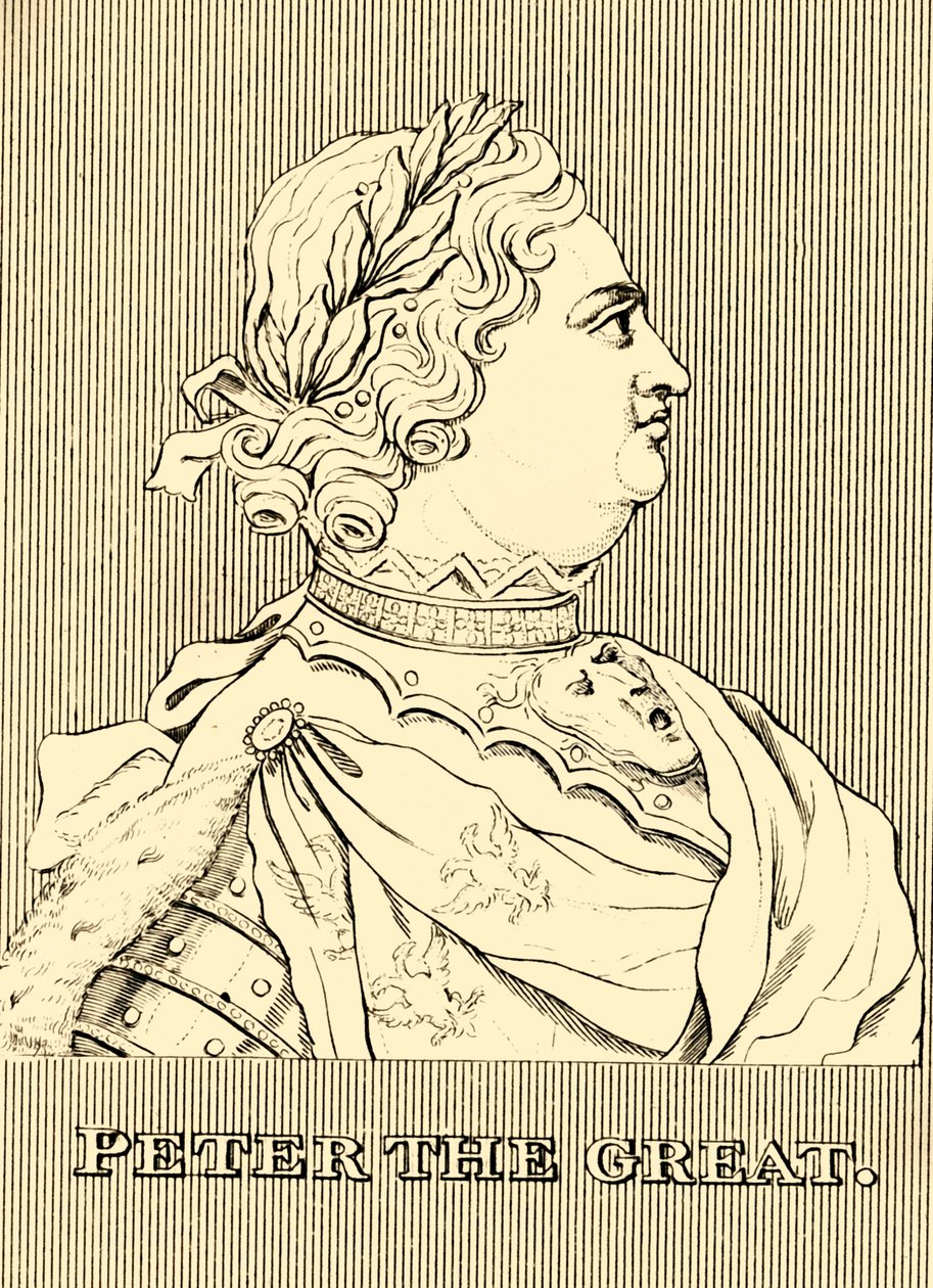 Büyük Petro, 1672-1725, 1830. by Unbekannt
