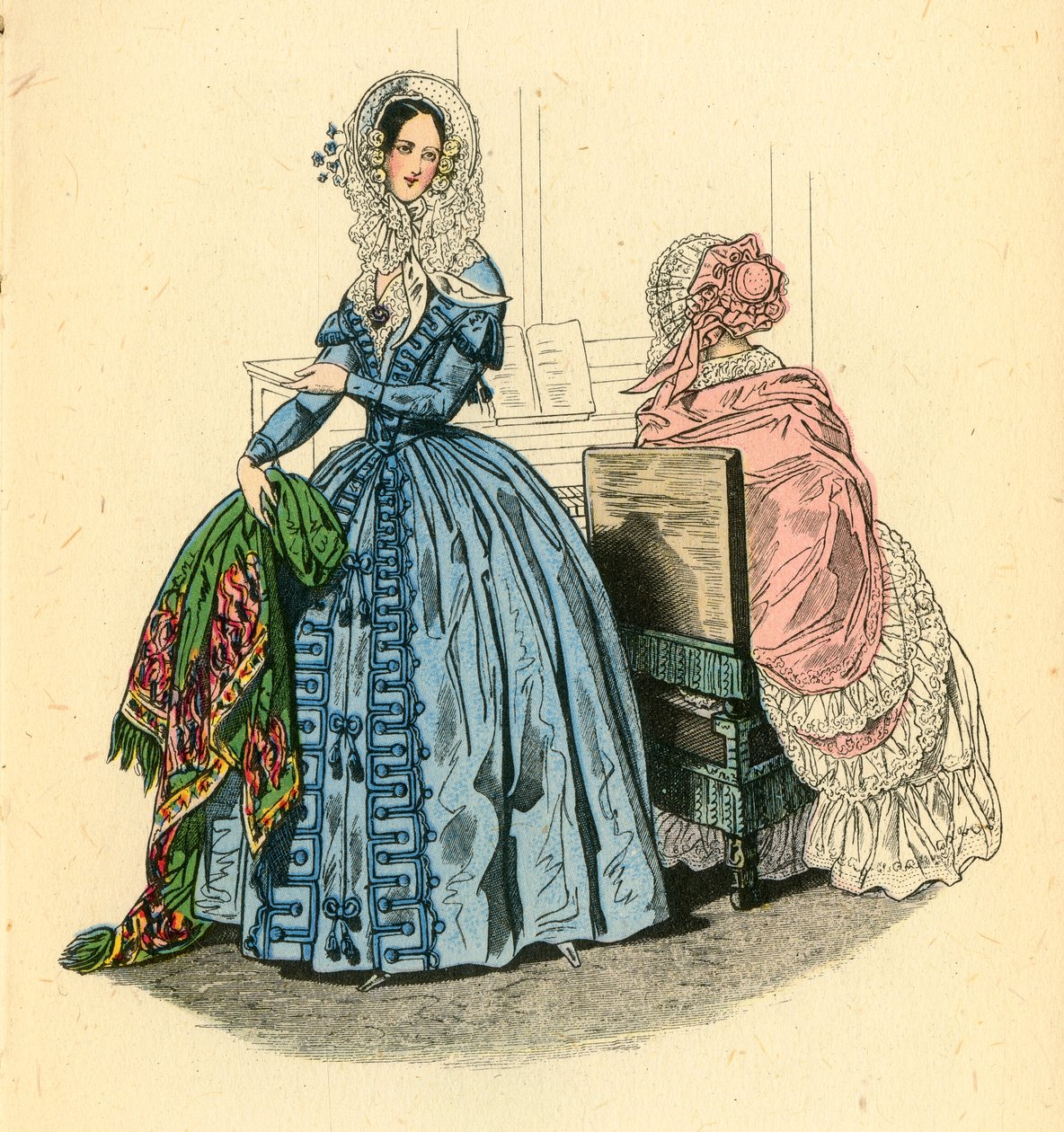 Petit Courrier des Dames, 1840, 1943. by Unbekannt