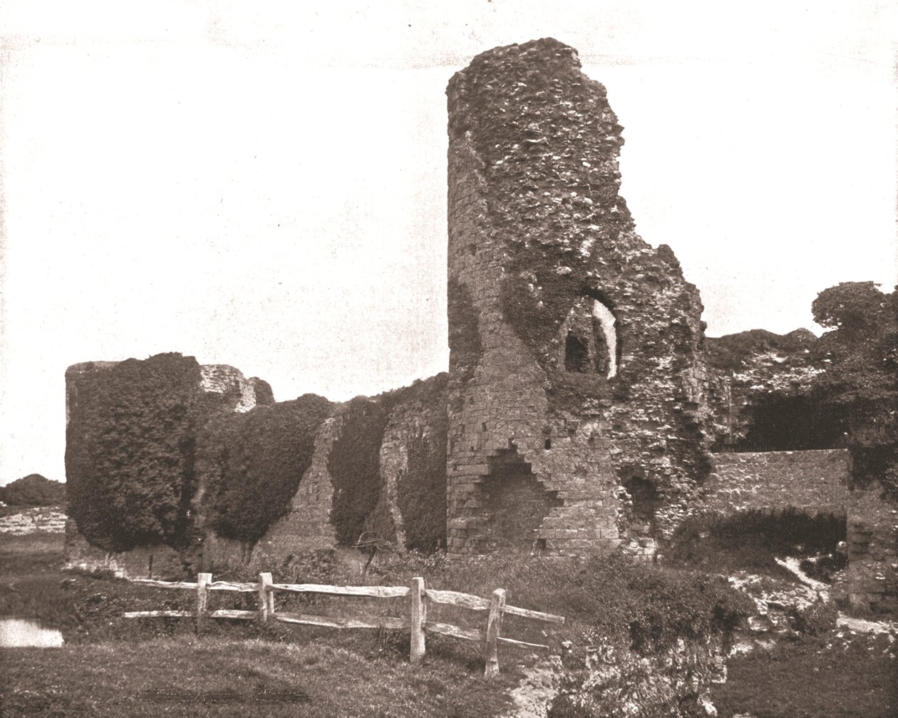 Pevensey Kalesi, Sussex, 1894. by Unbekannt
