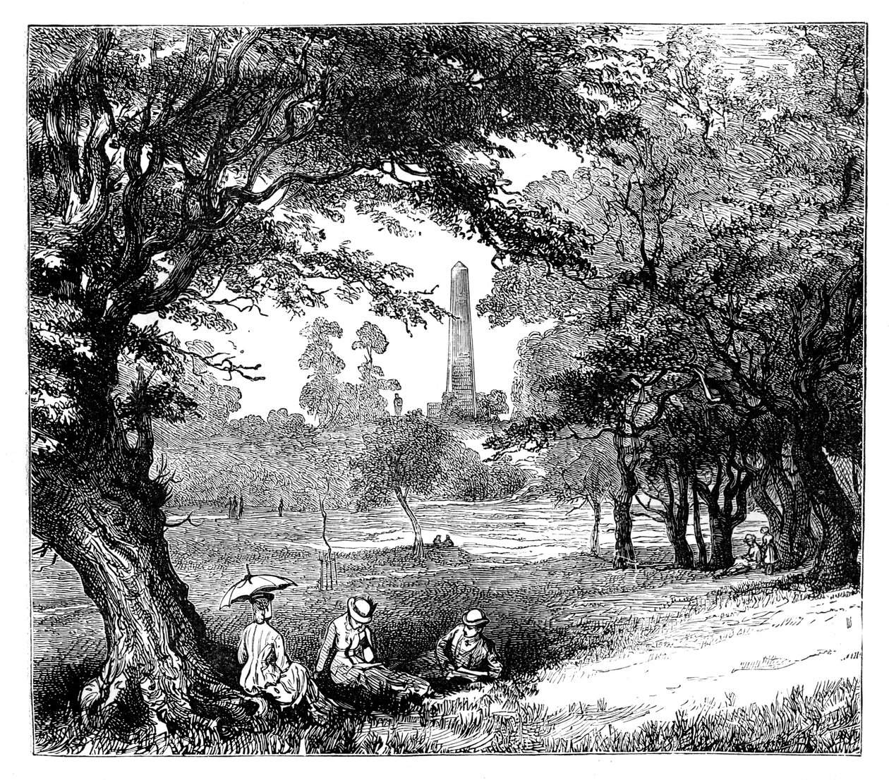 Phoenix Parkı, Dublin, c1888 by Unbekannt