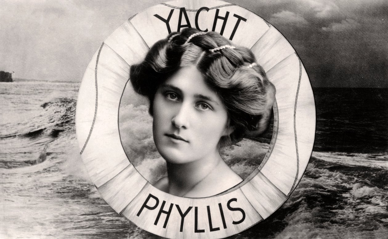 Phyllis Dare 1890-1975, İngiliz aktris, 1907 by Unbekannt