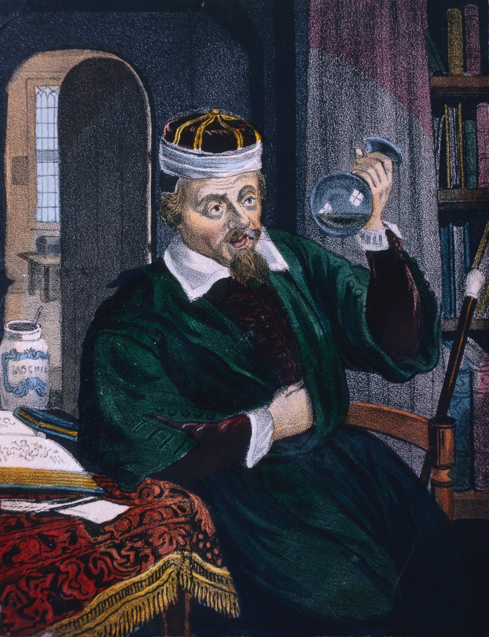 Hasta idrar örneğini inceleyen doktor, c.1600 19. yüzyıl by Unbekannt