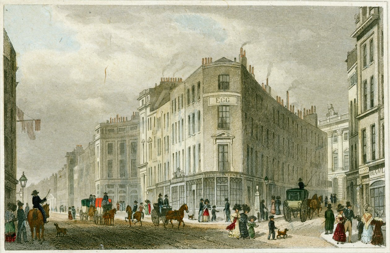 Piccadilly, Londra, 1830 by Unbekannt