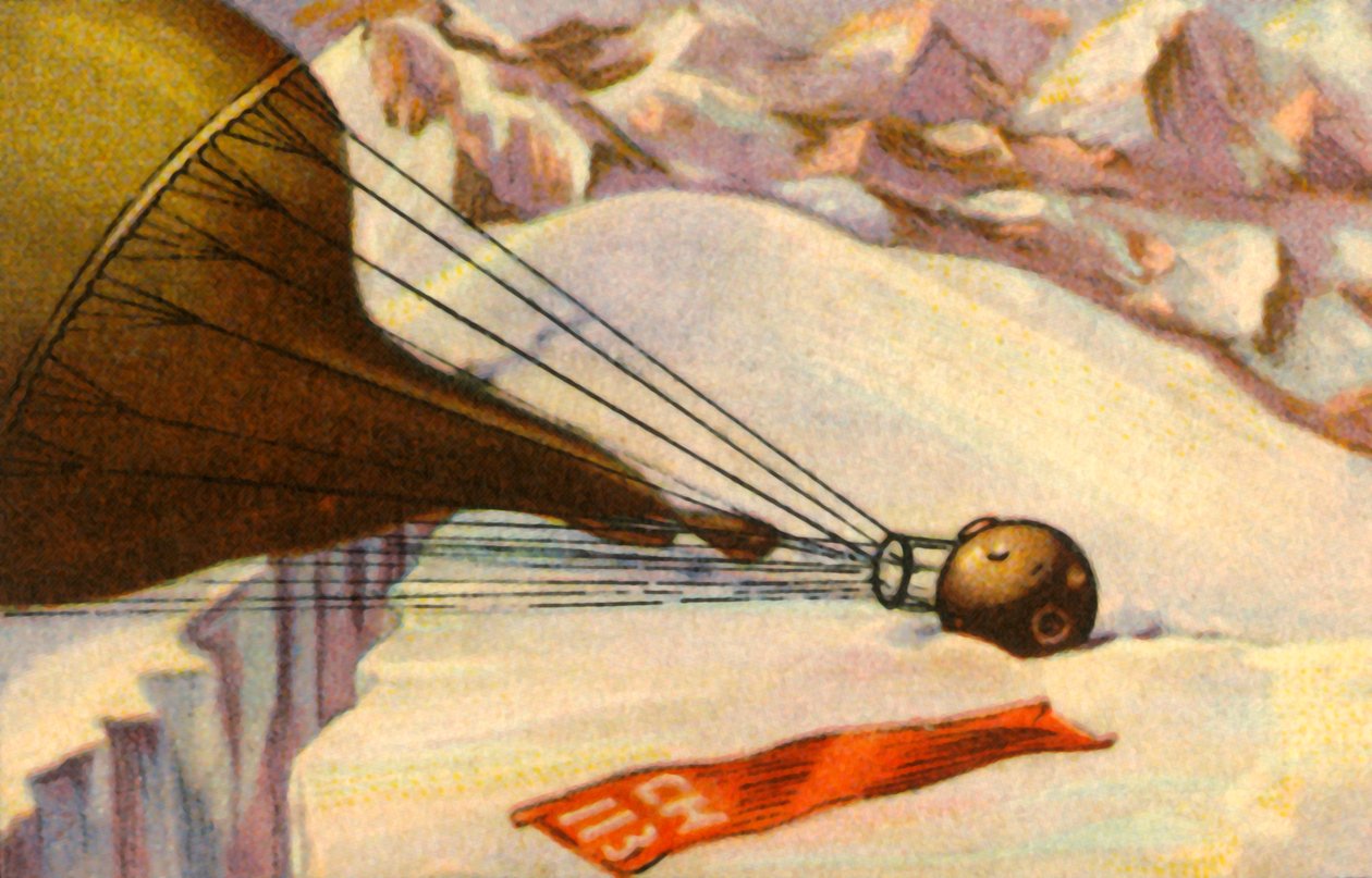 Piccards irtifa araştırma balonu Alpler