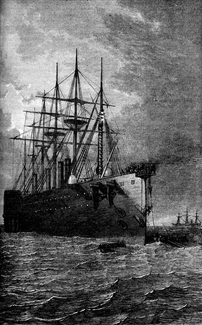 Atlantik kablosunun alınması, 1866 c1880 by Unbekannt