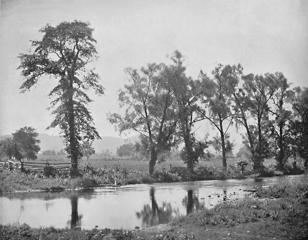 Schooleys Dağı yakınlarındaki Pitoresk Görünüm, New Jersey, c1897. by Unbekannt